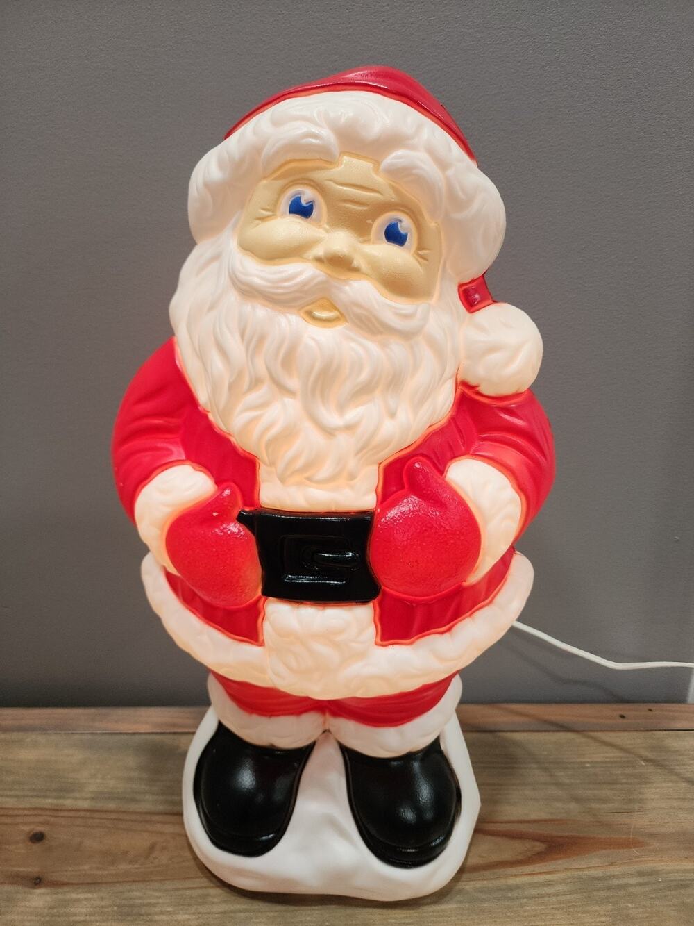 Vintage Santa Claus Blow Mold Grand Venture 19" Outdoor Indoor Christmas Décor